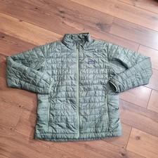Patagonia Men's Nano Puff Jacket Green Primaloft Windproof Water-Resistant XL