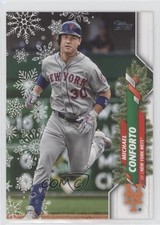 2020 Topps Holiday WalMart Mega Box Metallic Michael Conforto #HW187 0l62