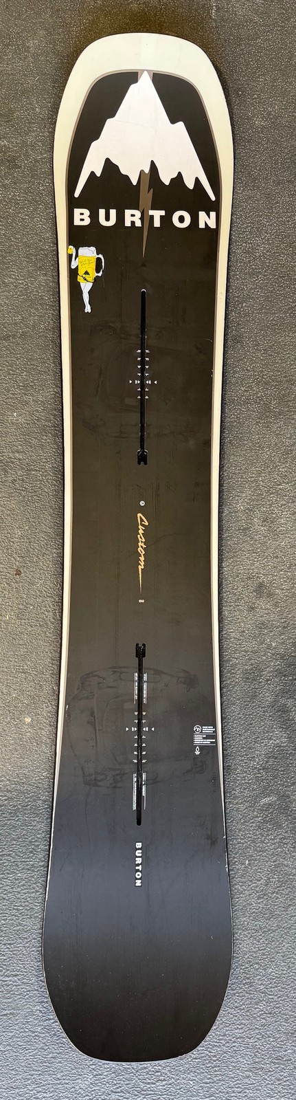 Burton Custom Graphic Camber Snowboard 162 - Gebraucht