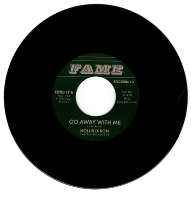 HOLLIS DIXON Go Away With Me / Time Wi- New R&B 60s Soul 45 (Kent) Vinyl *Listen