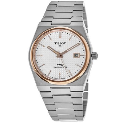 New Tissot PRX Powermatic 80 Automatic Silver Men's Watch T137.407.21.031.00