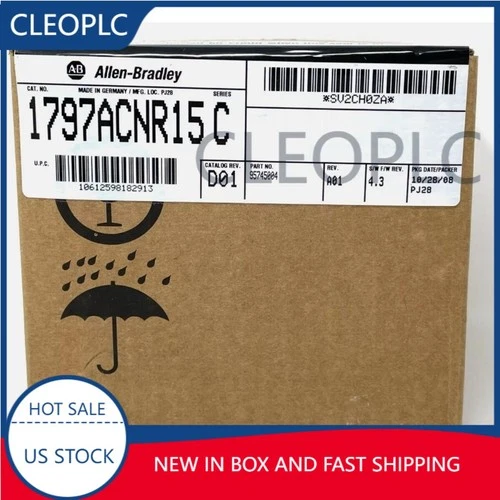 New Factory Sealed Allen-Bradley 1797-ACNR15 Redundant Media Adapter US Free Tax