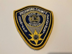 Very old Richmond  County Sheriff State Georgia GA Police