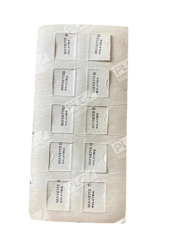 General Instrument MAN6710 004D Red LED 7-Segment Display Pack of 10 - Image 4 of 4