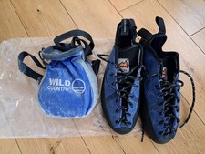 Mad Rock Women's Climbing Shoes  + Chalk Bag+chalk Size UK6 ( Street Size 5.5)