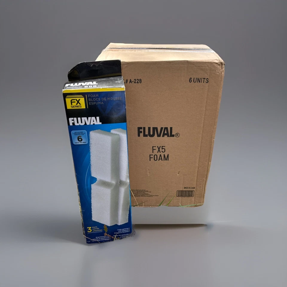 FLUVAL FX4-FX5-FX6 FOAM - 18 PACK - A228