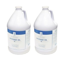 Master Massage - Organic, Unscented, Vitamin-Rich 128 Fl Oz Pack of 2 , Oil
