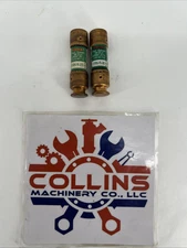 (Lot of 2) Bussmann FRN-R-20/ 30A 20-30A Fusetron Time-Delay RK5 Fuse, 250V