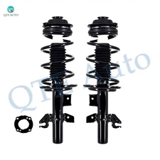 Pair Front L-R Quick Complete Strut-Coil Spring For 2013-2016 Dodge Dart Limited