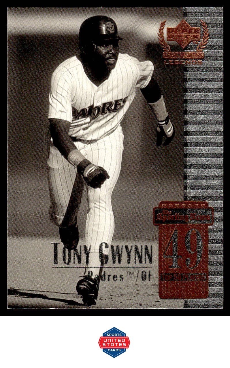 1999 Upper Deck Century Legends #49 Tony Gwynn