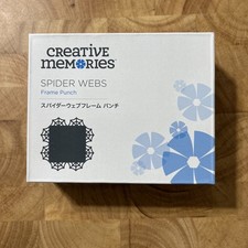 Creative Memories Spider Webs Frame Punch - RARE New in Box - Scrapbooking Tool
