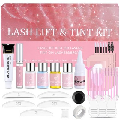 Lash Lift and Black Color Kit, Brow Lamination and Black Color Long Lasting  ...