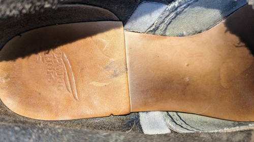 Redwing Blacksmith 3341 Charcoal Rough & Tough 8 US/ 7 UK width D - Picture 11 of 15