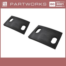 2x Gummiunterlagen Stoßstange für PORSCHE 911 G SC Aufpralldämpfer