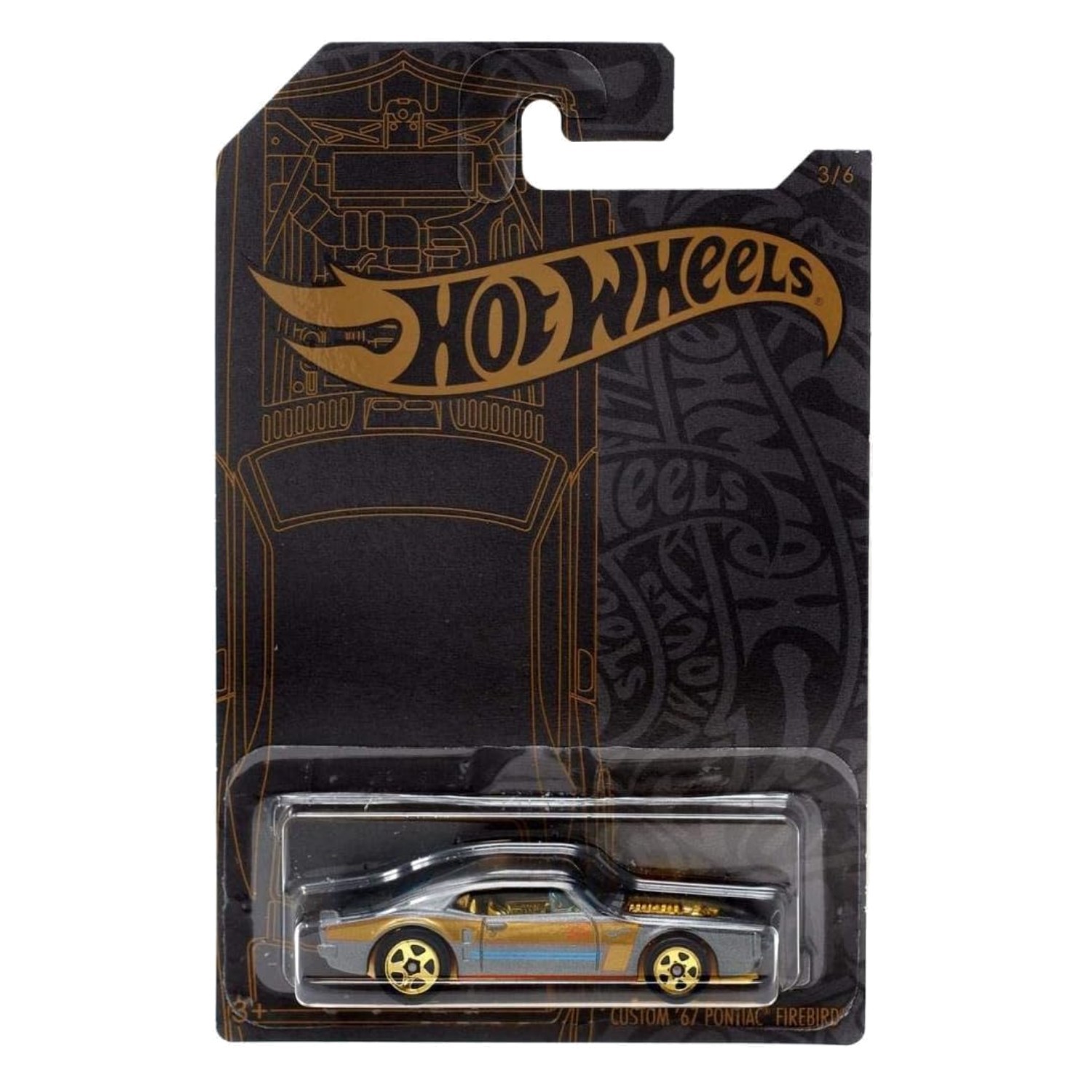 Multicolor 1/64 Scale Pontiac Firebird - Classic Muscle Car Diecast Collection