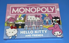 Monopoly Hello Kitty And Friends Board Game Brand New Sealed 2022 Edition