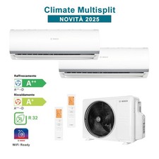 BOSCH CL5000M 53/2 E Climatiseur Dual Split CL2000 9+12 Btu 5,3 kW A++/A+ WiFi R