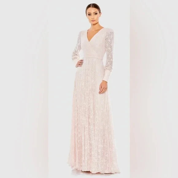 slim fit dress slacks Petal and Pup Women's Anabelle Halter Neck Lace Maxi Dress main image 1