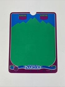 Lot Of 4 Vectrex Arcade System Overlay Minestorm Narzod Clean Sweep Scramble OEM