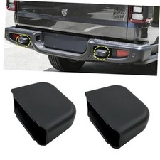 2 Pack Rear Bumper Tow Hook Covers, Tow Rear Trailer Hitch Receiver Cover,