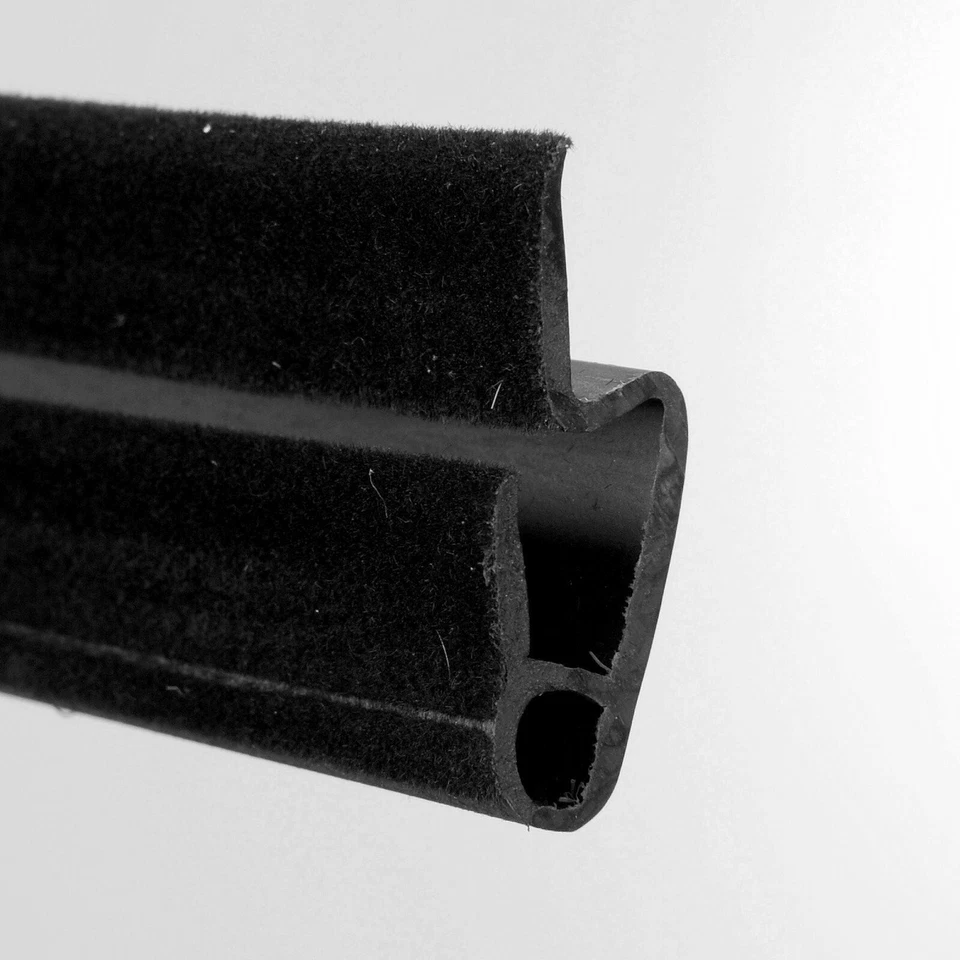 Sellos de resistencia a la intemperie 2 piezas para Corvette 1997-2004 cupé ventanas laterales interiores inferiores Foto 3 de 4