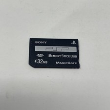 OEM Sony PSP 32MB Memory Stick Duo MagicGate PlayStation Portable TESTED
