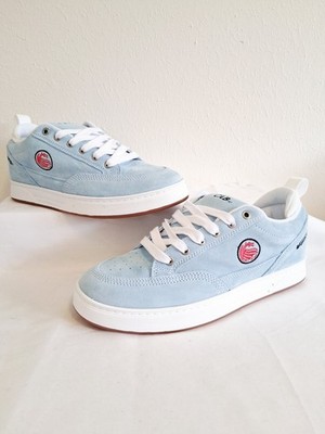 Vans Skate Cab 4 Baby Blue Suede Mens Size 12