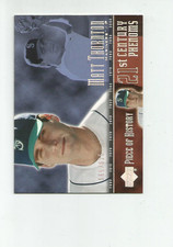2002 UD PIECE OF HISTORY #113A MATT THORNTON 21CP RC 565/625