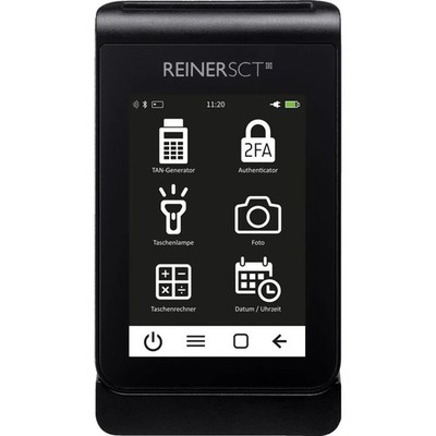 REINER SCT tanJack  deluxe Premium TAN-Generator und Authenticator Schwarz
