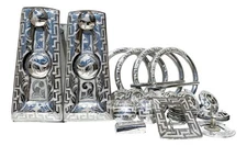 Herraje Para Montura Charra LUXURY Saddle Stainless Steel Kit Fittings MEXICO