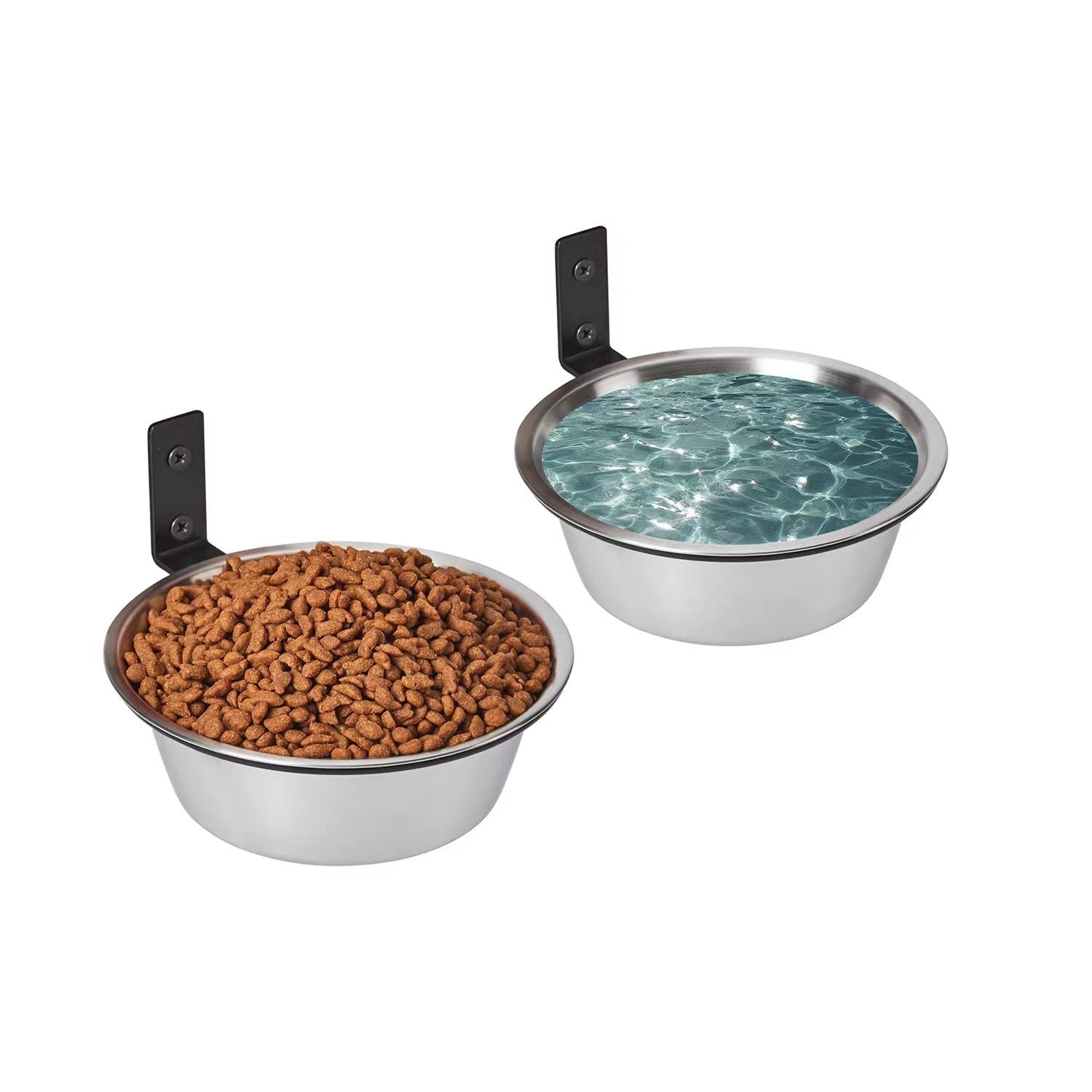 Water Wall Mounted Feeding Stand Medium Dog