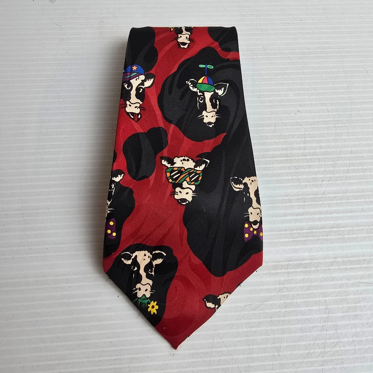 Elico Santini Hand Made Tie Funky Print
