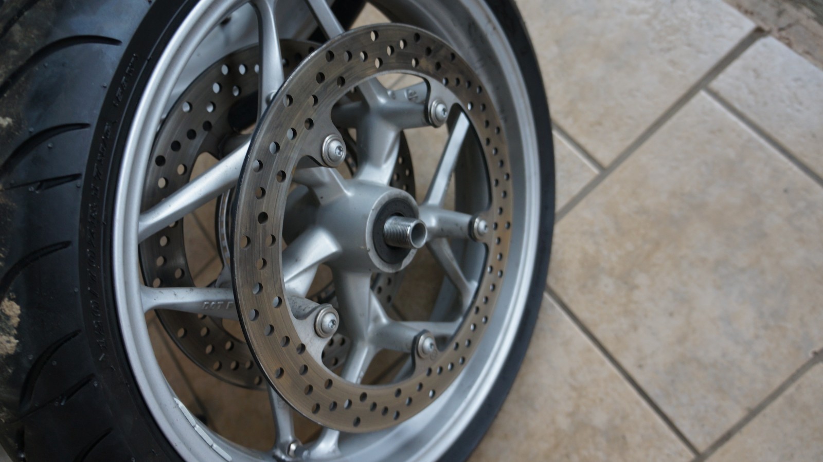 05-09 BMW R1200RT R1200 OEM FRONT LEFT BRAKE DISC 34327674535 | eBay 