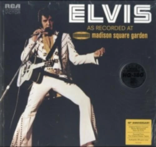 Elvis as Recorded at Madison Square Garden 0887254759416 Vinyl Album