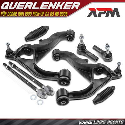 8x Querlenker Satz Vorne Links Rechts für Dodge Ram 1500 Pick-up DJ DS ab 2008