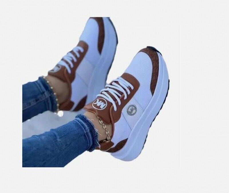 Sneakers da donna tempo libero sneaker cuscino d'aria scarpe sportive arcobaleno scarpe da corsa *- foto 4