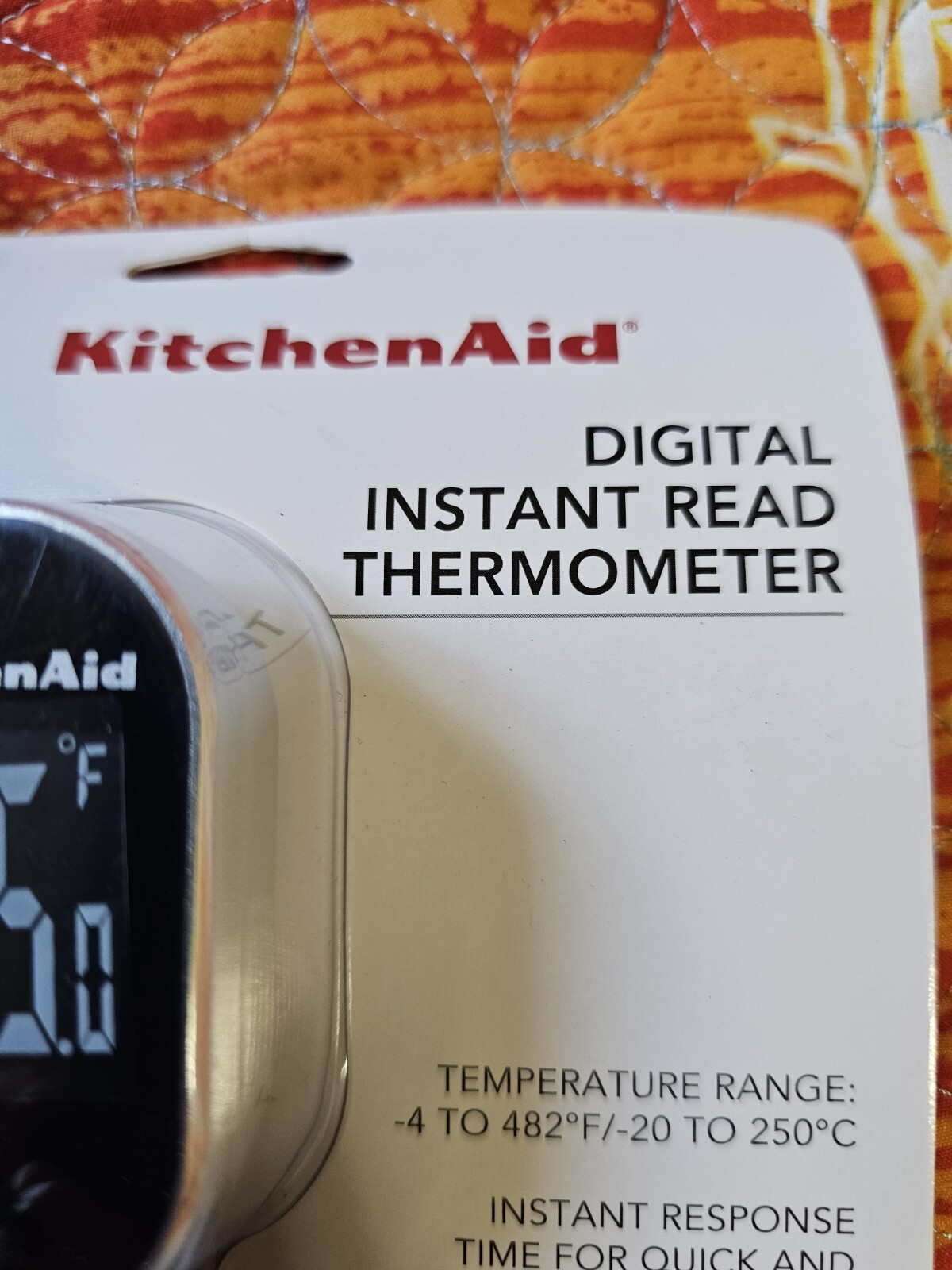 KitchenAid Digital Instant Read Thermometer 4 to 482 °F KQ904 for sale