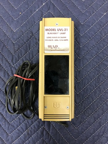 UVP Inc Model UVL-21 Black Ray Lamp Long Wave UV *Tested* - Picture 6 of 6