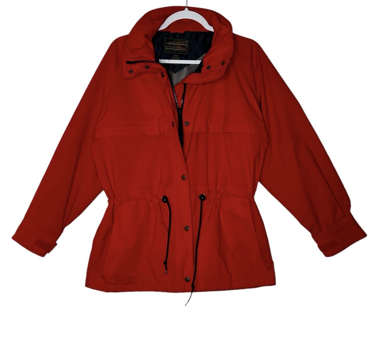 EDDIE BAUER / ジャケット/M/ポリエステル/RED Eddie Bauer Jacket Mens Large Full Zip Red Vintage 90's Y2K