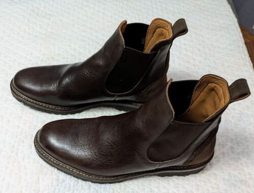 ALLEN EDMONDS Discovery Leder & Wildleder CHELSEA Stiefel DUNKELBRAUN 11,5 D 3985 - Bild 3 von 7