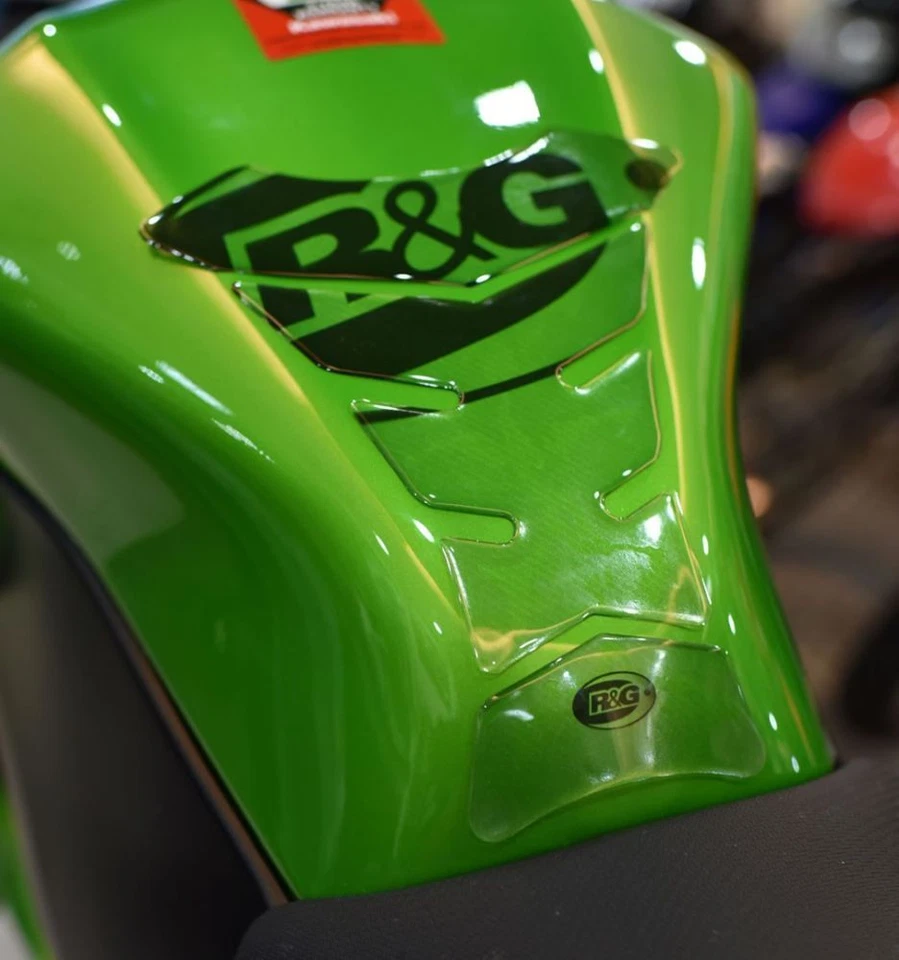 R&G Racing White BSB Series Tank Pad Protector For 2013-18 Aprilia Caponord 1200 - Image 4 of 4