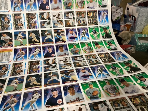 Topps 1993 Uncut Sheet Baseball (132) Karten Serie 2 Brett #13 - Bild 3 von 10