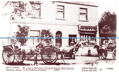 R231586 Old Shere Mr Jay Butcher Shop and Horse Deliveries Herren G and O Warren