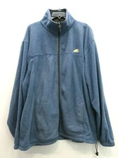 Above Sea Level Mens Long Sleeve Full ZIp Cinched Hem Casual Fleece Jacket XL