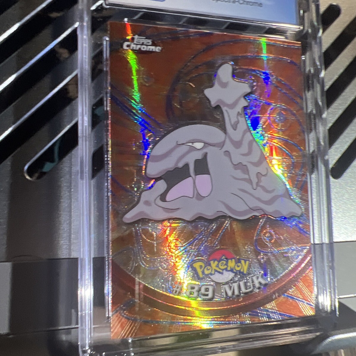 🔥CGC 9.5 SPECTRA🔥 2000 Topps Chrome Pokemon T.V. 89 Muk Pokemon