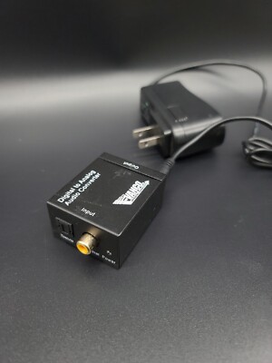 Vanco - Digital To Analog Audio Converter - 280512 w/ power adaptor