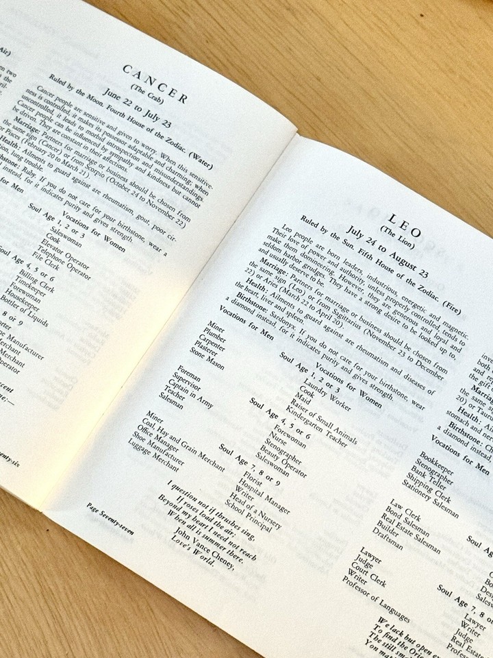 Vtg 1948 “Gong Hee Fot Choy Tells Your Fortune” by Margarete Ward