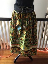 Act Now Own this Beautiful NativeAmerican POWWOW/Ceremony RIBBON SKIRT Sz.XL