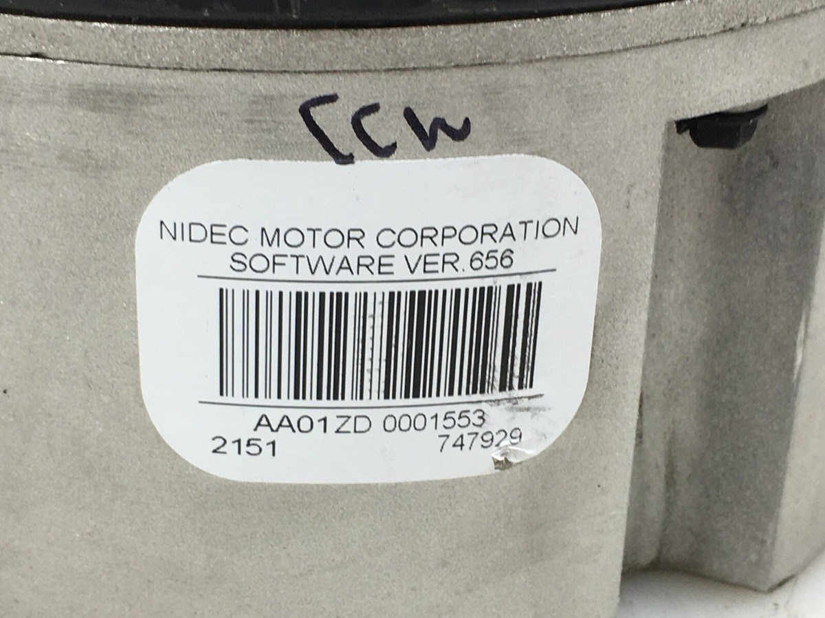 US Motors NIDEC M55PWMRA-2913 SELECTECH Blower Motor 1HP 208-230V 