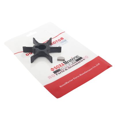 Soxa Marine 17461-93002 Water Pump Impeller & Key Replace Suzuki Outboard Boat
